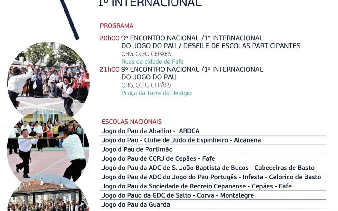 9º Encontro Nacional / 1º Internacional de Jogo do Pau | FAFE 2019